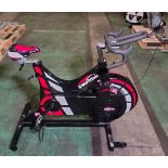 Wattbike FreeRide indoor exercise bike - L 1400 x W 610 x H 1180mm