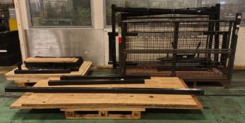 Leisure Lines plate loaded power rack with lifting platform - W 3200 x D 3200 x H 2500mm (approx.)