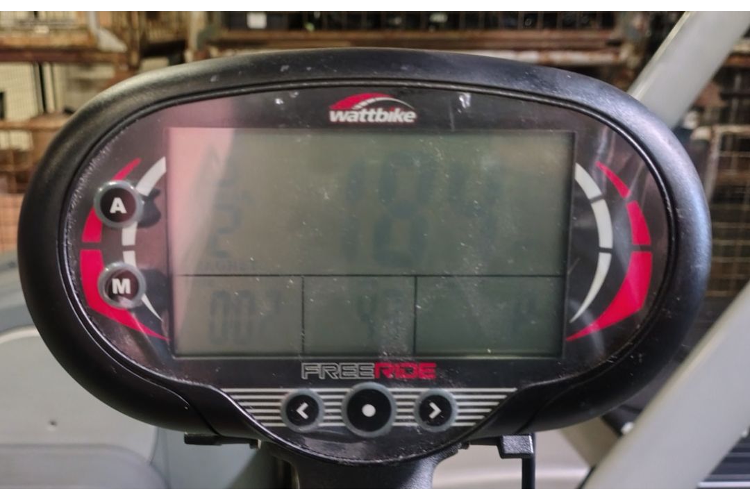 Wattbike FreeRide indoor exercise bike - L 1400 x W 610 x H 1180mm - Image 4 of 7