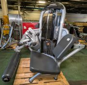 Matrix seated leg curl weights exercise machine - weight stack: 4.5kg (10lbs) to 113kg (250lbs)