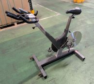 Keiser M3 indoor spin bike - L 1300 x W 660 x H 1150mm