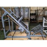 Matrix hack swat weights exercise machine - W 1450 x D 2300 x H 1620mm