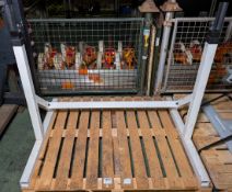 Power-Line adjustable squat rack - W 1160 x D 900 x H 1000mm