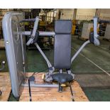 TechnoGym pectoral resist weights exercise machine - weight stack: 5kg to 115kg