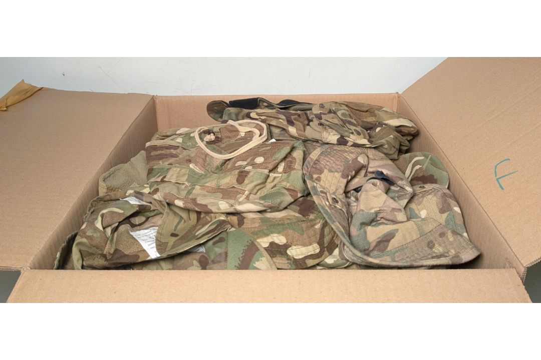80x British Army MTP mixed hats - cold weather, tropical and combat - mixed sizes - Image 11 of 11