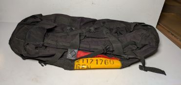 Mixed bags - rucksacks, holdalls - may require repair or be as spares - 120kg