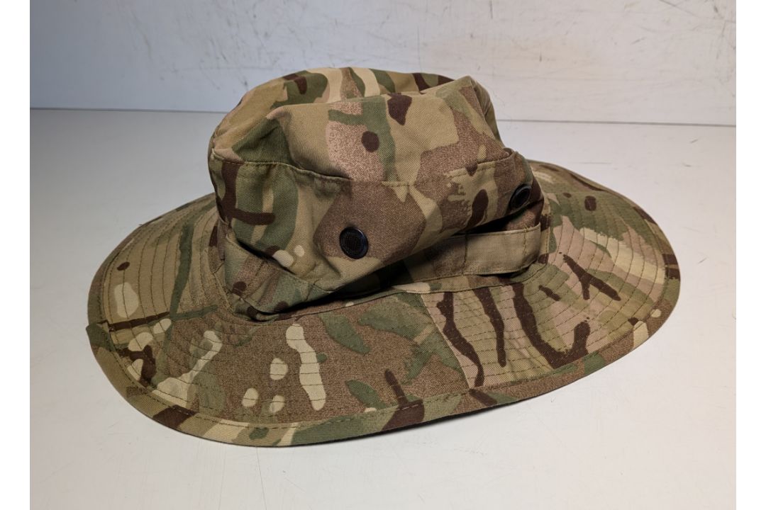 130x British Army MTP mixed hats - cold weather, tropical and combat - mixed sizes - Image 1 of 12