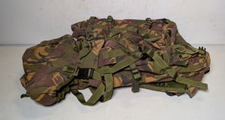 12x DPM short convoluted rucksacks