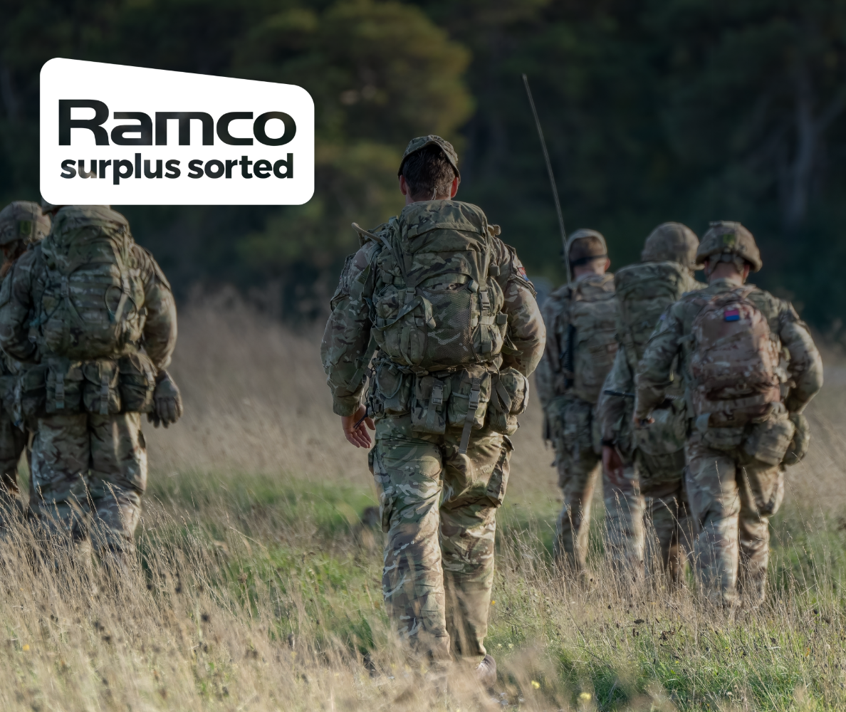 Military textiles including clothing, footwear, accessories & hardware (B)