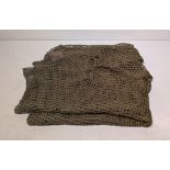 27x Camouflage olive headnets - mixed sizes