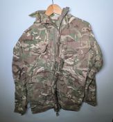 Various types of ex-military camo clothing - may include accessories - 206kg – may require repair