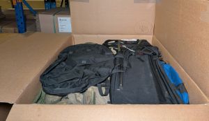 Mixed bags - rucksacks, holdalls - may require repair or be as spares - 122kg