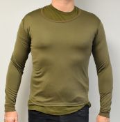 200x Long sleeved thermal underwear vests - mixed colour and sizes