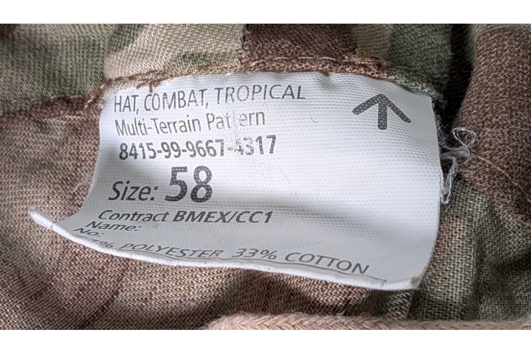 80x British Army MTP mixed hats - cold weather, tropical and combat - mixed sizes - Image 6 of 11