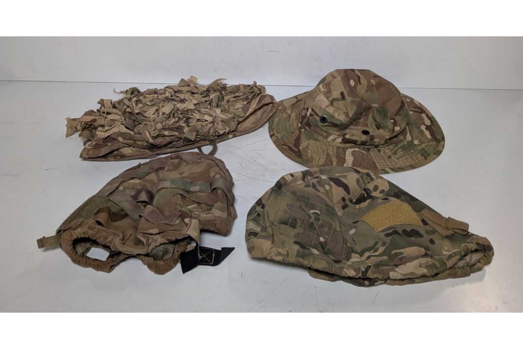 85x British Army MTP combat helmet covers - mixed types - mixed sizes - Image 1 of 11