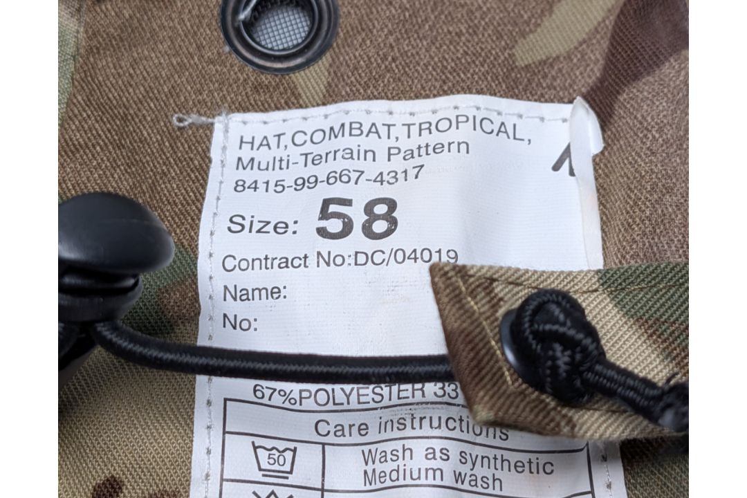 130x British Army MTP mixed hats - cold weather, tropical and combat - mixed sizes - Image 3 of 12