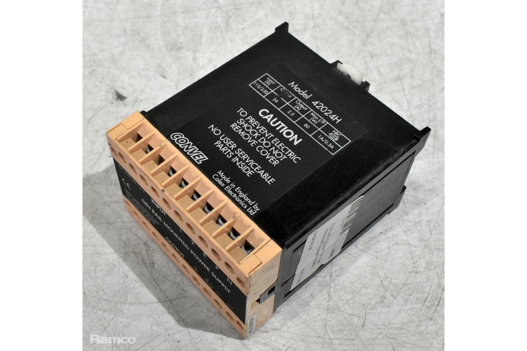 Convel din rail mounted power supply, Huade directional control solenoid valve & more - see desc. - Image 2 of 11