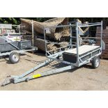 Motiv Trailers Ltd MC2RB 3 tier canoe trailer with storage box - see desc.