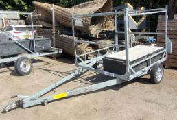 Motiv Trailers Ltd MC2RB 3 tier canoe trailer with storage box - see desc.