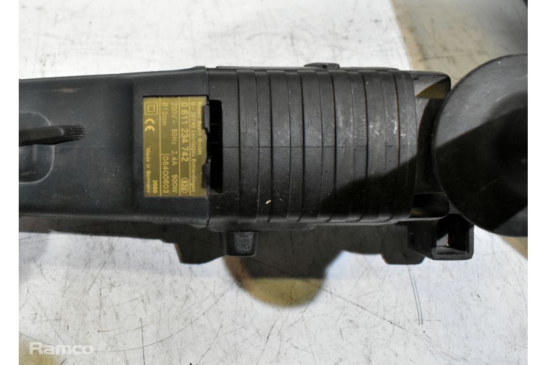 6x electric corded drills with 3x cases - 5x Bosch and 1x Makita - see description - Image 17 of 31