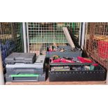 Workshop tools and accessories - hammers, screwdrivers, pliers and small bits storage
