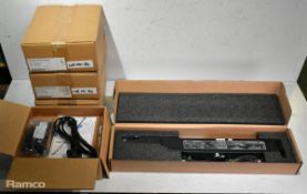 4x Extron XTP T USW 103 three input XTP switchers with integrated XTP transmitter