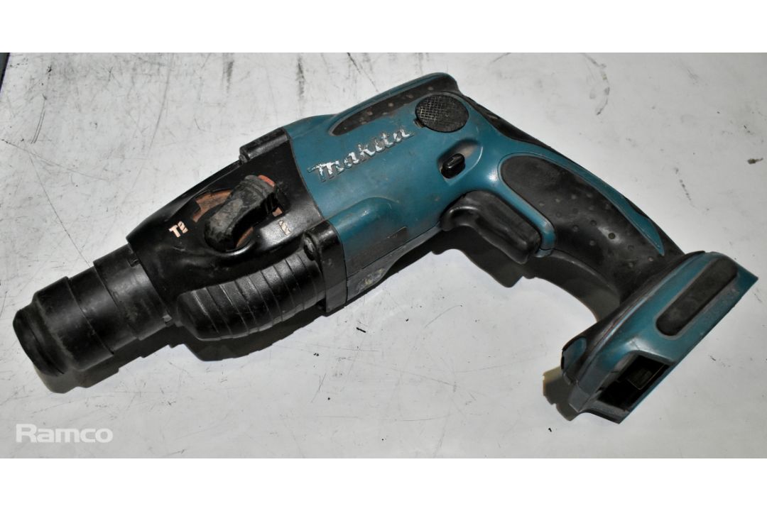 2x Makita cordless drills with 1x cases, batteries and charger - 1x BHR162 and 1x DHR164 - Image 2 of 10