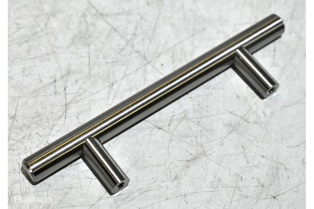 12x Boxes of 10x Amazon Basics satin nickel euro bar cabinet handles 5.88" - see desc. - Image 4 of 5