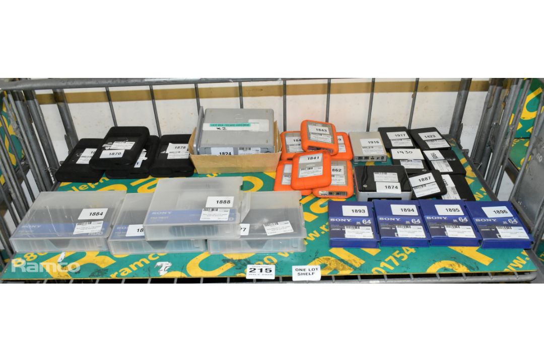Various Hard drives - Toshiba, Lacie & more - see description - Image 1 of 6