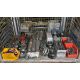 Workshop spares and consumables - pneumatic tools, pipes, split pins, bolts, gauges and padlocks - Image 1 of 8