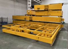 Hovair air film transporter Serial No: 101 - approx dimensions: L 6400 x W 5600 x H 500mm