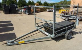 Motiv Trailers Ltd MC2RB 3 tier canoe trailer with storage box - see desc.
