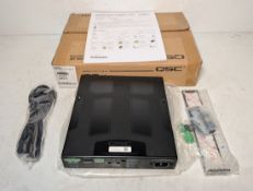 QSC SPA2-200 2 channel amplifier - 1U rack mount brackets included