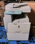 Canon iR2016i monochrome multifunction laser printer and copier - W 630 x D 680 x H 1000mm