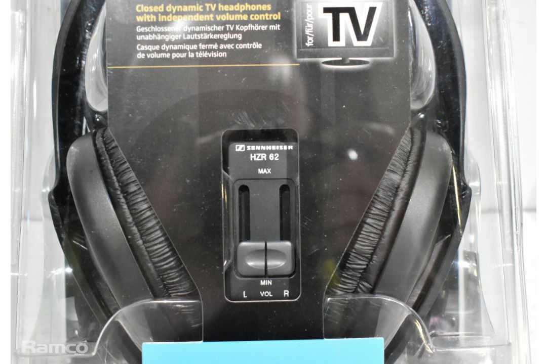 4x Sennheiser HD 65 TV closed dynamic TV headphones - Image 5 of 5