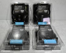4x Sennheiser HD 65 TV closed dynamic TV headphones