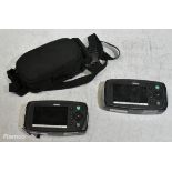 2x Anritsu MU909015B-056 optical reflectometer - 1 with carry case, 1 without case