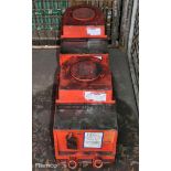 2x Enerpac JHA-1506 aluminium hydraulic jacks - capacity 136.4 metric tonnes