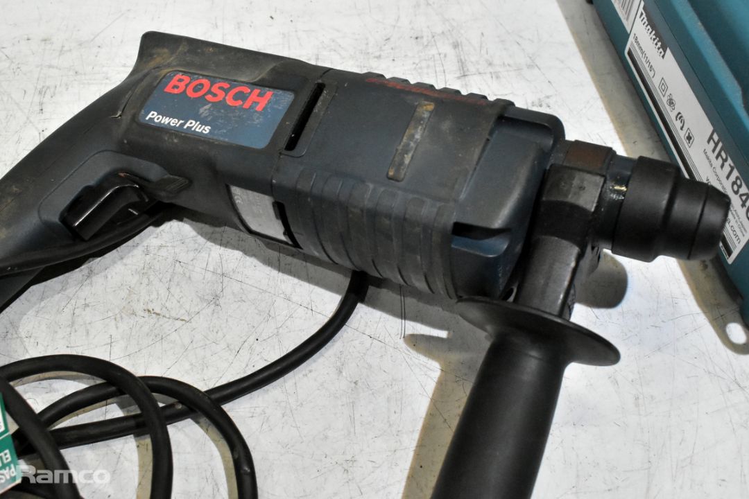 6x electric corded drills with 3x cases - 5x Bosch and 1x Makita - see description - Image 25 of 31