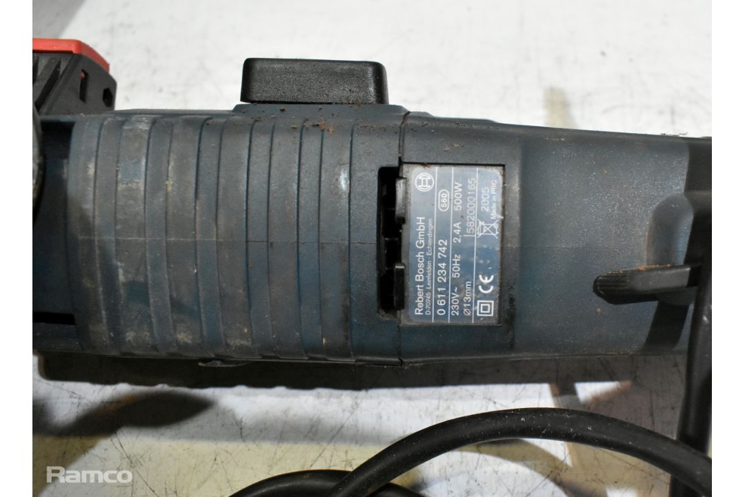 6x electric corded drills with 3x cases - 5x Bosch and 1x Makita - see description - Image 24 of 31