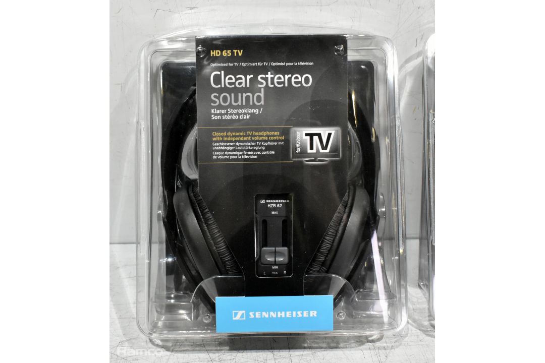 4x Sennheiser HD 65 TV closed dynamic TV headphones - Image 2 of 5
