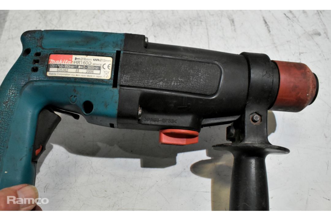 6x electric corded drills with 3x cases - 5x Bosch and 1x Makita - see description - Image 29 of 31