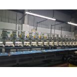 Baruden BENSME-YN-15V 15-head embroidery machine – fully working and serviced annually (machine 1)