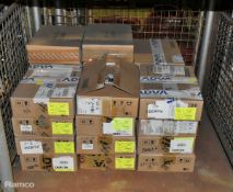 26x Cisco 867VAE-K9 Integrated Services routers with power and connector cables
