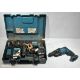 2x Makita cordless drills with 1x cases, batteries and charger - 1x BHR162 and 1x DHR164 - Image 1 of 10