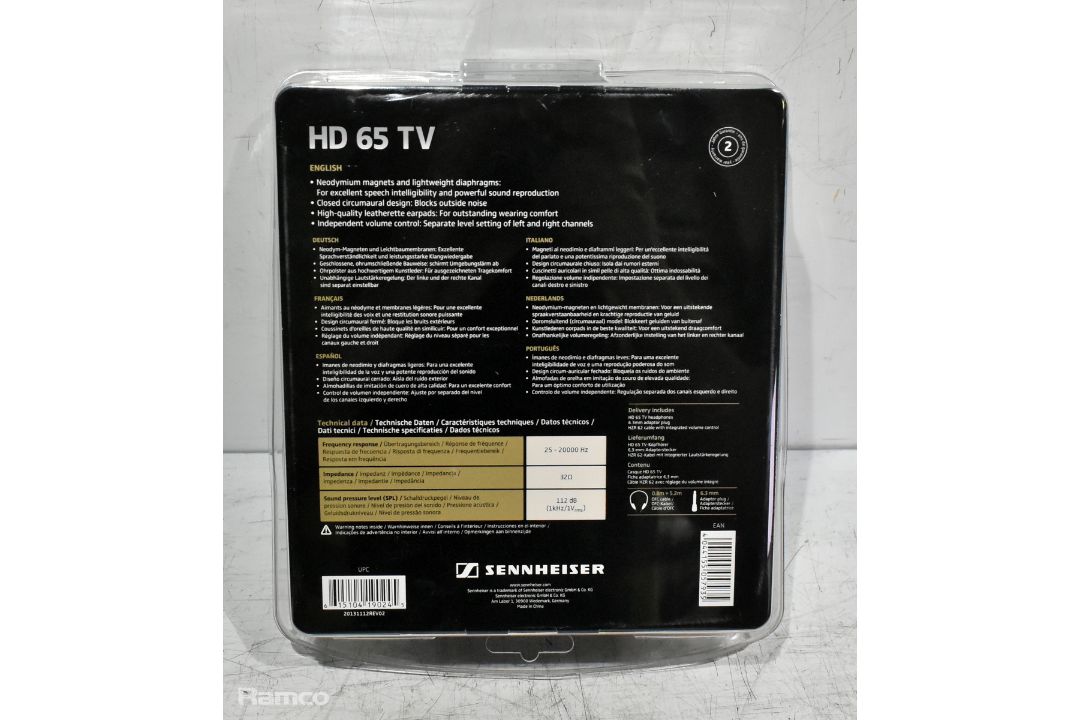 4x Sennheiser HD 65 TV closed dynamic TV headphones - Image 4 of 5