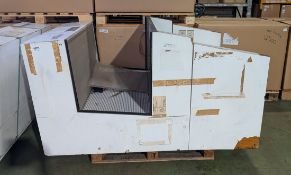 Lamar Flo laminar flow workbench / clean air cabinet - W 1260 x D 1850 x H 990mm