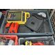 Workshop tools and accessories - metal detectors, small bits storage, tyre pumps, mixed hand tools - Image 3 of 8
