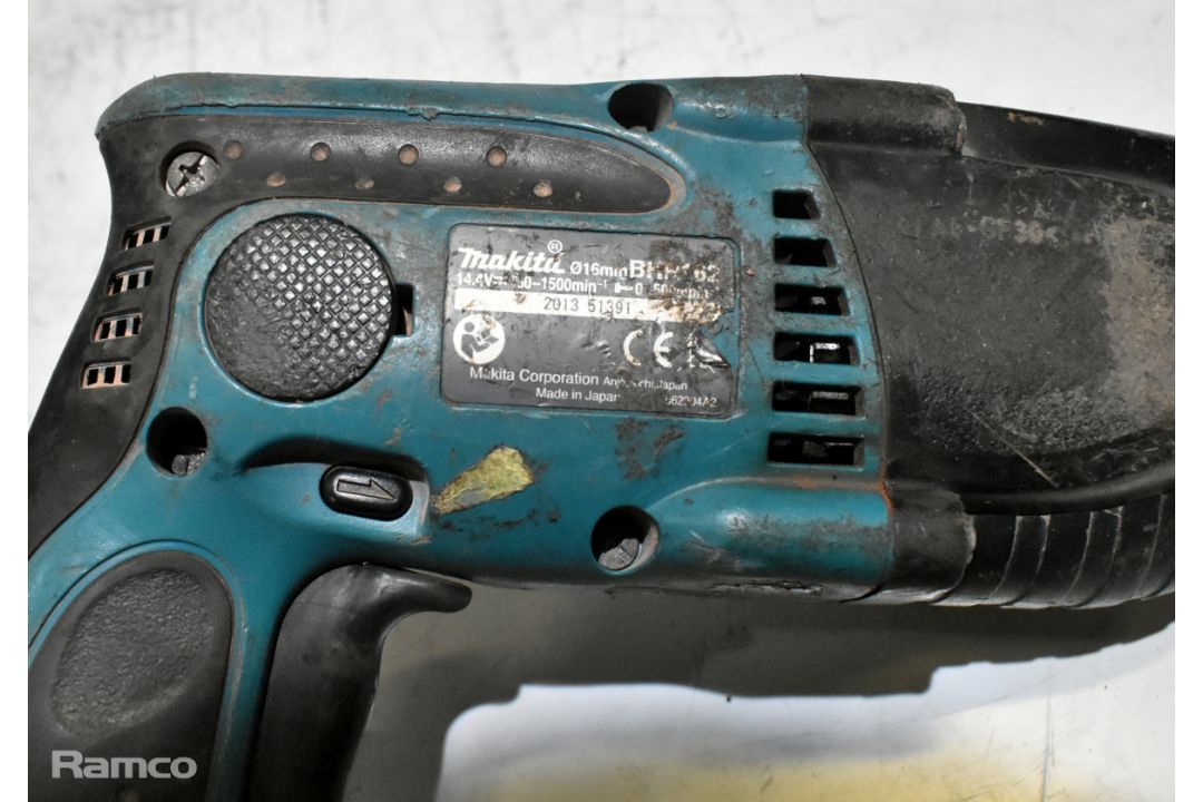 2x Makita cordless drills with 1x cases, batteries and charger - 1x BHR162 and 1x DHR164 - Image 4 of 10