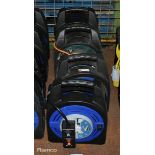 4x 20m extension cable reels with 4x 13A sockets